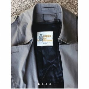London fog trench coat